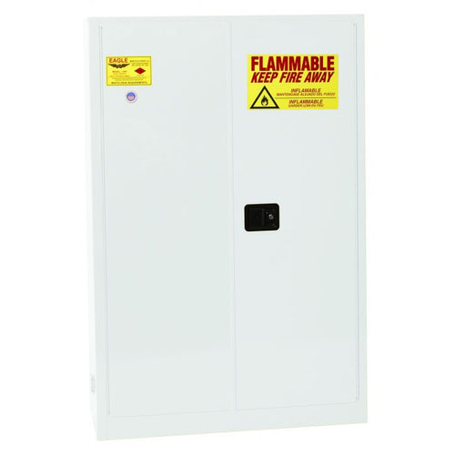 Eagle 1947X Manual Closure Flammable Liquid Storage Cabinet - 45 Gallon