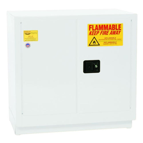 Eagle 1970X Self-Closing Flammable Liquid Storage Under-Counter Cabinet - 22 Gallon