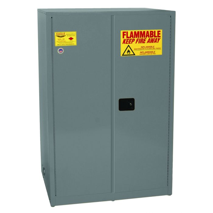 Eagle 1992X Manual Flammable Liquid Storage Cabinet - 90 Gallon
