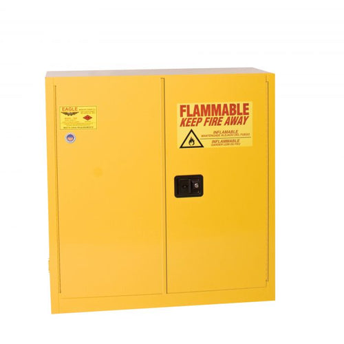 Eagle 3010X Self-Closing Flammable Liquid Storage Cabinet - 30 Gallon