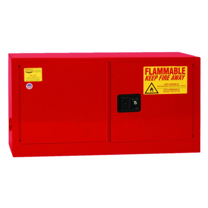 Eagle ADD-14X Self-Closing Flammable Liquid Storage Stackable Safety Cabinet - 15 Gallon