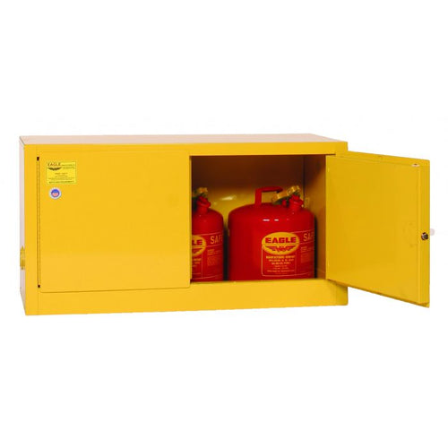 Eagle ADD-15X Manual Closure Flammable Liquid Storage Stackable Safety Cabinet - 15 Gallon