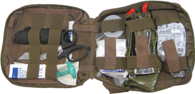 Elite First Aid FA200 Enhanced IFAK Individual First Aid Kit - Level 1