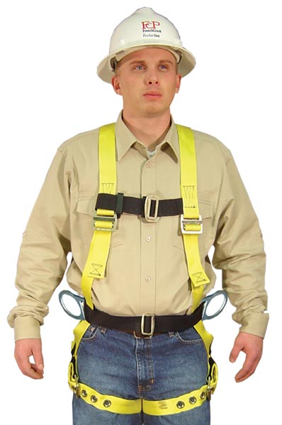 French Creek 550 Full Body Harness with Grommet-Tongue Buckle Leg Straps