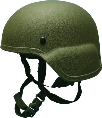 High Ground HG-1001 THRUST Standard Cut ACH-MICH Ballistic Helmet - Level IIIA with MILSPEC Padding