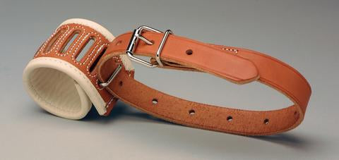 Humane Restraint 201-style Non-Locking Restraint Cuffs - Leather