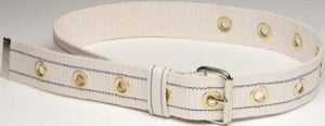 Humane Restraint Cotton Web Gait Belt with Grommets