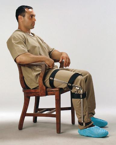 Humane Restraint Transport Leg Brace Kit