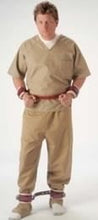 Load image into Gallery viewer, Humane Restraint MND-101 Wrist-to-Waist Ambulatory Restraints - Leather or Poly

