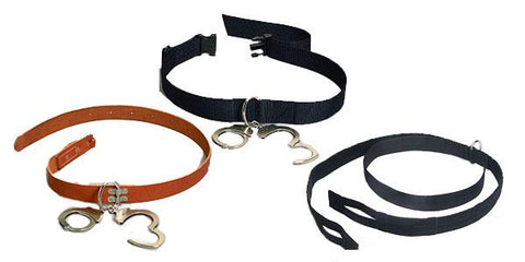 Humane Restraint Locking Belts