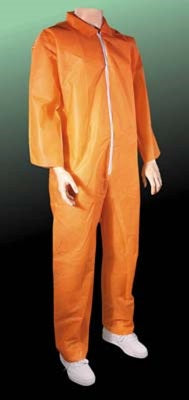 Disposable Coveralls for Inmate Transfer - Orange | Anchortex