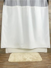 Load image into Gallery viewer, Kartri HANG2IT Duo Poly Shower Curtain with Light Window and Snap Liner
