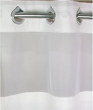 Load image into Gallery viewer, Kartri HANG2IT Empire Waffle Shower Curtain - White or Beige
