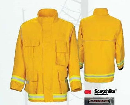 Lakeland WLSCTN26 Flame Resistant Wildland Firefighting Coat- FR Nomex IIIA