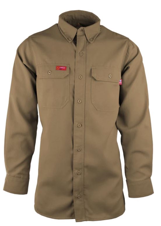 Lapco DHS6 Flame Resistant Uniform Shirts - FR Blend (HRC 2 - 8.9 cal-cm2)