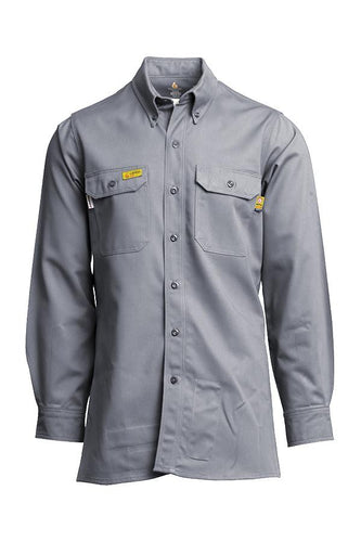 Lapco GOSAC7 Flame Resistant Uniform Shirts - FR Cotton Blend (HRC 2 - 8.3 cal-cm2)