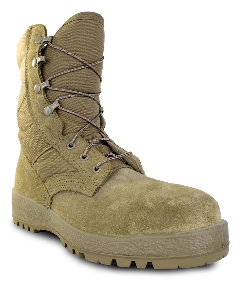 McRae 8989 Mil-Spec Hot Weather Steel-toe Boot - Coyote