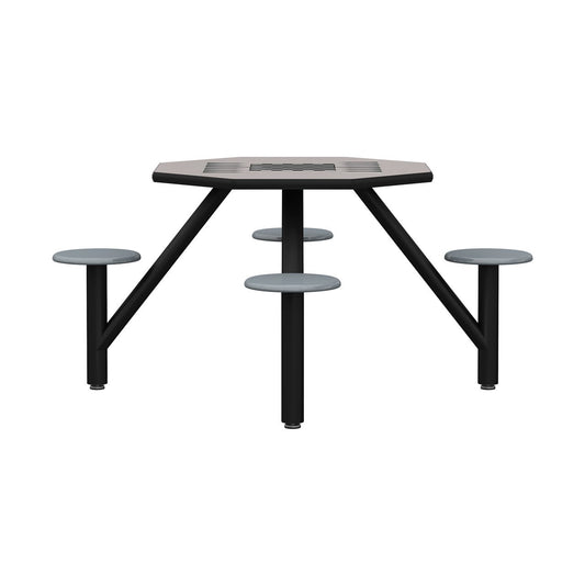 Moduform 5003-40C Modumaxx Multipurpose Cluster Table - Octagonal Top, 4 Seats