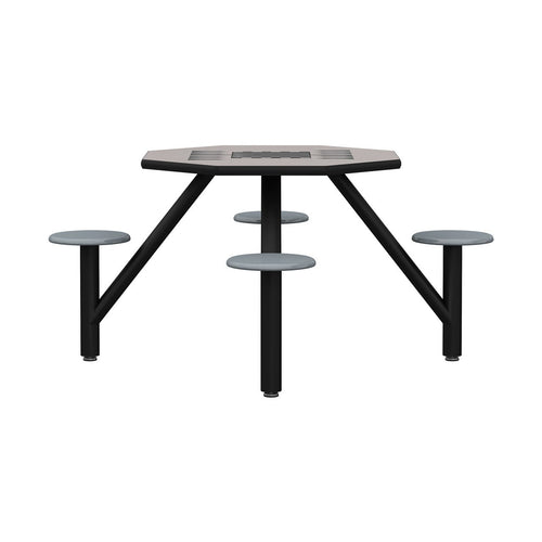 Moduform 5003-40C Modumaxx Multipurpose Cluster Table - Octagonal Top, 4 Seats