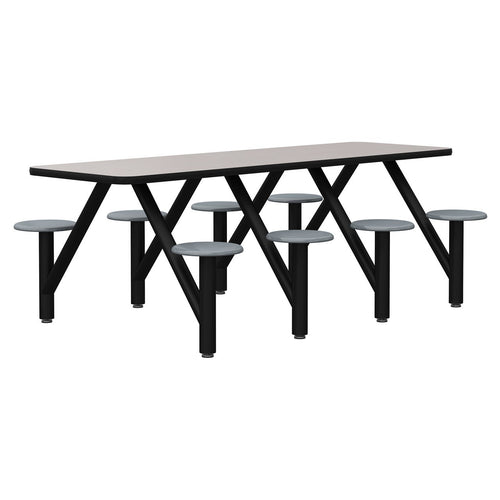 Moduform 5000-96E Modumaxx Multipurpose Cluster Table - Rectangle Top, 8 Seats