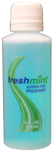 FreshMint FMW2 2 oz. Alcohol Free Mouthwash (Case)