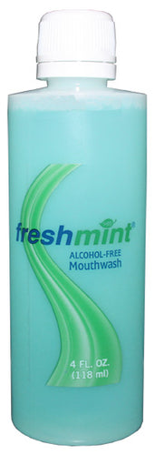 FreshMint FMW4 4 oz. Alcohol Free Mouthwash (Case)