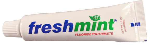 FreshMint TP15NB 1.5 oz. Fluoride Toothpaste - Unboxed (Case)