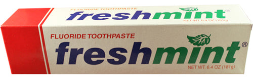 FreshMint TP64 6.4 oz. Fluoride Toothpaste - Boxed (Case)