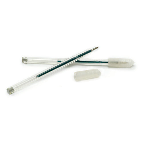 PEN2 Clear Flexible Pen with Cap - Black Ink (case)