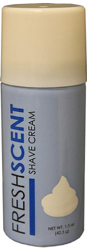 FreshScent ASC15 1.5 oz. Aerosol Shave Cream (alcohol free) (Case)