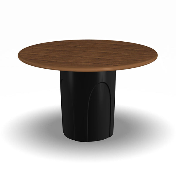 Norix Jupiter Cylinder Base Table with Round Top