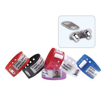 Load image into Gallery viewer, PDC Clincher V Photo ID Wristbands for Inmate Identification
