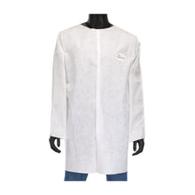 Load image into Gallery viewer, PosiWear M3 C3818 Disposable White Lab Coat without Pockets (Case)
