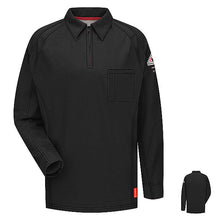 Load image into Gallery viewer, Bulwark QT12 Mens IQ Series Comfort Knit FR Long Sleeve Polo Knit Shirt (HRC 2 - 8.2 cal)
