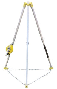 French Creek S50SS-7 7 Foot Tripod with Rescue Lifeline with 50 Feet Stainless Rope