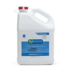 RX Destroyer RX1.0PROLIQ Liquids Pharmaceutical Disposal System - 1 gallon bottle