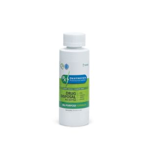 RX Destroyer RX4 All-Purpose Pharmaceutical Disposal System - 4 oz. bottle