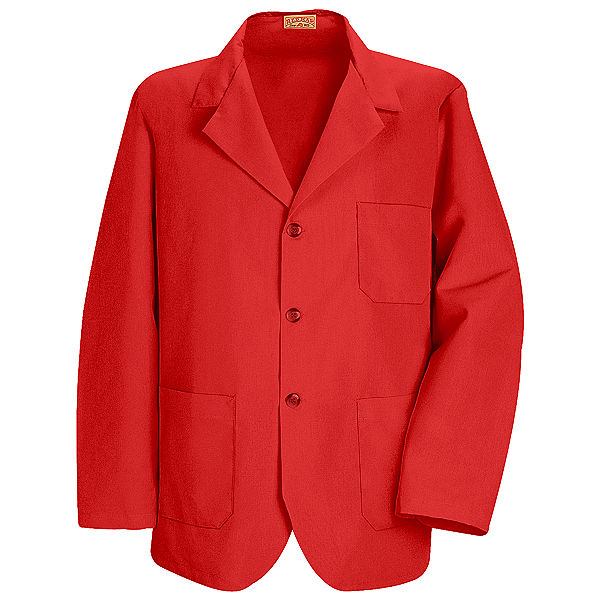 Red Kap KP10 Men's Lapel Counter Coat