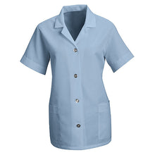 Load image into Gallery viewer, Red Kap TP23 Women&#39;s Loose Fit Short Sleeve Button Front Smock
