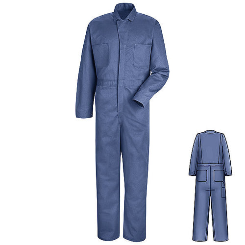 Red Kap CC16 Mens Button-Front Cotton Coverall