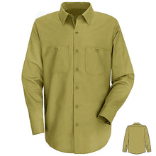 Load image into Gallery viewer, Red Kap SC30 Men&#39;s Long Sleeve Wrinkle Resistant 100% Cotton Shirt
