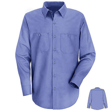 Load image into Gallery viewer, Red Kap SC30 Men&#39;s Long Sleeve Wrinkle Resistant 100% Cotton Shirt
