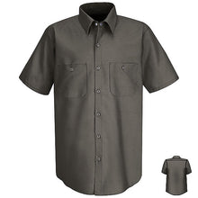 Load image into Gallery viewer, Red Kap SC40 Men&#39;s Short Sleeve Wrinkle Resistant 100% Cotton Shirt
