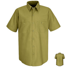 Load image into Gallery viewer, Red Kap SC40 Men&#39;s Short Sleeve Wrinkle Resistant 100% Cotton Shirt
