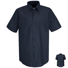 Load image into Gallery viewer, Red Kap SC40 Men&#39;s Short Sleeve Wrinkle Resistant 100% Cotton Shirt
