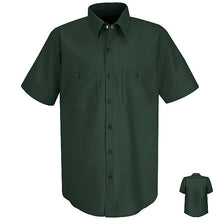 Load image into Gallery viewer, Red Kap SC40 Men&#39;s Short Sleeve Wrinkle Resistant 100% Cotton Shirt
