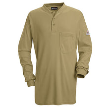 Load image into Gallery viewer, Bulwark SEL2 Lightweight FR Long Sleeve Henley Shirt - Excel FR (HRC 2 - 8.9 cal)
