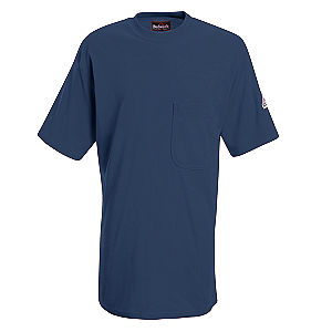 Bulwark SET8 Lightweight FR Short Sleeve Tagless T-Shirt - Excel FR (HRC 2 - 8.9 cal)