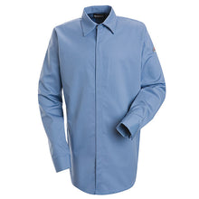 Load image into Gallery viewer, Bulwark SLS2 Mens Midweight FR Pocketless Pocketless Concealed-Gripper Shirt - Excel FR ComforTouch (HRC 2 - 9.5 cal)
