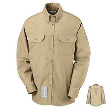 Load image into Gallery viewer, Bulwark SLU2 Men&#39;s Midweight FR Dress Uniform Shirt - Excel FR ComforTouch (HRC 2 - 8.6 cal)
